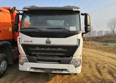 Άσπρο Tipper Howo 6x4 φορτηγό 3 αξόνων απορρίψεων τόνοι φόρτωσης φορτηγών βαρέων καθηκόντων 30