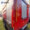 HOWO 4*4 Πυροσβεστικό φορτηγό HOWO 5000L Υδροφουσκωτήρα Πυροσβεστικό φορτηγό Μίνι Πυροσβεστικό φορτηγό