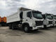 Φορτηγό απορρίψεων κατασκευής SINOTRUK HOWO A7 30-40 τόνοι ροδών RHD 10 στο λευκό