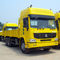 Κίτρινο φορτηγό φορτίου πολυασχόλων χρώματος 6x4 10 του προτύπου Sinotruk Howo7 για 40-50T