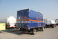 116HP πολυ εμπορικά φορτηγά καθήκοντος χρώματος ελαφριά, HOWO 4*2 ελαφρύς cube van truck