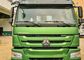 τοποθετημένος γερανός βραχιόνων πλαισίων 12T 6x4 φορτηγό του πράσινου χρώματος Sinotruk Howo7