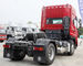 Φορτηγό απορρίψεων ρυμουλκών τρακτέρ SINOTRUK STEYR 4X2 στο κόκκινο χρώμα για τον τόνο 8-20