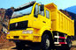 Ικανότητα φόρτωσης κίτρινου χρώματος SINOTRUK SWZ απορρίψεων όγκου 7-15m3 φορτηγών 6x4 και 20 τόνου