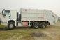 6x4 ευρο- ΙΙ φορτηγό συμπιεστών απορριμμάτων εκπομπής τυποποιημένο, συμπαγές φορτηγό 12m3 απορριμάτων