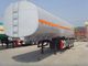 25-60cbm ημι φορτηγό πετρελαιοφόρων και χάλυβας άνθρακα επιλογής Q235 ρυμουλκών του κράματος αργιλίου