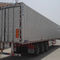 3 άξονες 12 εμπορευματοκιβώτιο weheels 50 τόνοι βαρέων καθηκόντων Van Semi Trailer