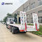 Φορτηγό φορτίου HOWO για το επίπεδης βάσης ρυμουλκό μεταφορών μηχανημάτων κατασκευής Eacavator