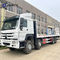 Φορτηγό φορτίου HOWO για το επίπεδης βάσης ρυμουλκό μεταφορών μηχανημάτων κατασκευής Eacavator