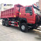 Φορτηγό απορρίψεων κόκκινου χρώματος 336hp Sinotruk Howo με 10 ικανότητα ροδών και 18m3