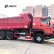 Φορτηγό απορρίψεων κόκκινου χρώματος 336hp Sinotruk Howo με 10 ικανότητα ροδών και 18m3