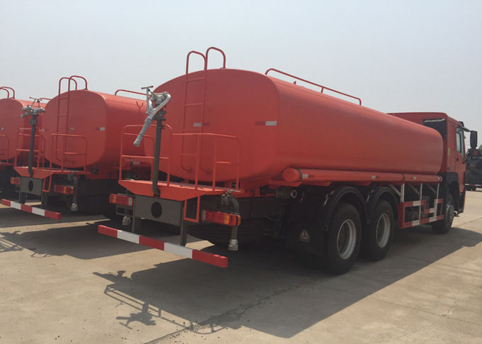 Εσωτερικά αντιδιαβρωτικά φορτηγά 18-25CBM μεταφορών νερού κατασκευής