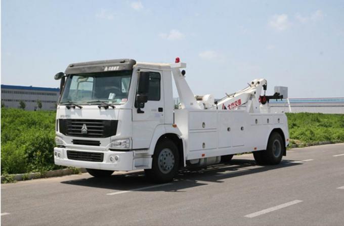 12 βαρέων καθηκόντων φορτηγό ρυμούλκησης ροδών, φορτηγό 336HP ZZ1317N4667C ρυμούλκησης έκτακτης ανάγκης 30 τόνου
