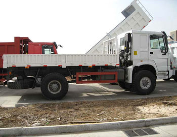 Η ασφάλεια 6 κυλά το άσπρο φορτηγό 4×2 290HP φορτίου Sinotruk Howo 20 τόνοι φορτώνοντας την ικανότητα