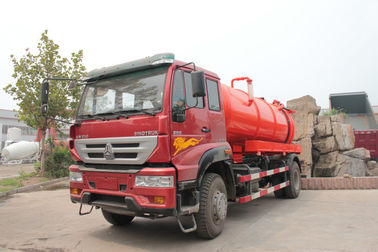Φορτηγό αναρρόφησης λυμάτων Sinotruk SWZ 4×2 266 HP που φορτώνουν 16 τόνους 6 ρόδες