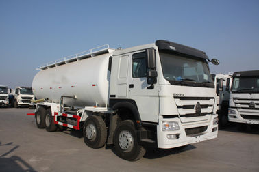Howo 12 μαζικό φορτηγό 36m3-45m3 δεξαμενών ροδών 8x4 για την υλική μεταφορά σκονών
