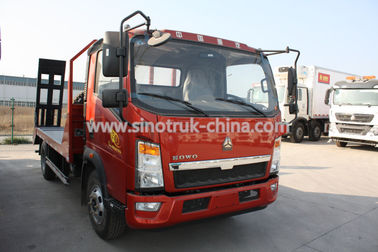 Μίνι Howo υψηλό φορτηγό ρυμούλκησης αξιοπιστίας ελαφρύ επίπεδης βάσης με 8 τόνους που φορτώνει την ικανότητα