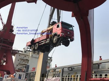 HOWO 6x4 10 τόνος που διπλώνει τον τοποθετημένο φορτηγό γερανό βραχιόνων