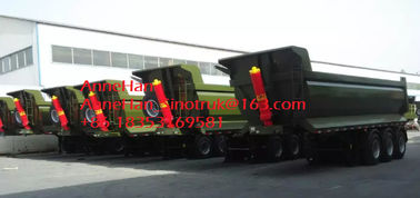 Sinotruk Cimc ρυμουλκό απορρίψεων 3 αξόνων, ημι φορτηγό ρυμουλκών για τη χωρητικότητα φορτίων 40 50 60T
