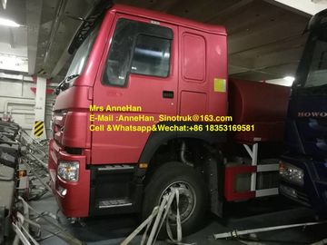 Φορτηγό αριστερό Drive 6X4 δεξαμενών υψηλού νερού Sinotruk Howo7 4000 γαλονιού