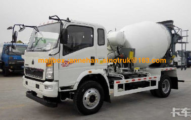 Ρόδες φορτηγών 4x2 6 δεξαμενών αναμικτών υψηλής επίδοσης 4-6M3 Sinotruk Howo