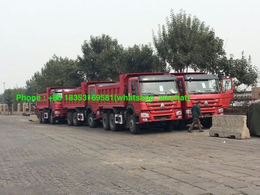 βαρέων καθηκόντων φορτηγό απορρίψεων 336hp 18m3 10 ρόδα εμπορικών σημάτων PC Triange