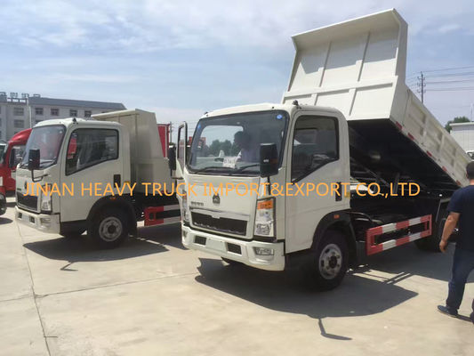5T μικρό ελαφρύ Sino Howo καθήκοντος εμπορικό φορτηγό απορρίψεων φορτηγών 4x2