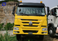 Tipper 371HP Sinotruk HOWO 6X4 κίτρινοι 25 τόνοι φορτηγών