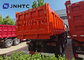 Από το δρόμο 20 Cbm πορτοκαλί Sinotruck φορτηγό απορρίψεων HOWO 6x4