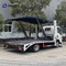 Ειδικό όχημα Howo για τη μεταφορά μικρών αυτοκινήτων 4x2 Διπλό στρώμα φορτηγό αυτοκινήτου για τη μεταφορά αυτοκινήτων