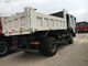 Άσπρο φορτηγό απορρίψεων 20-30T Sinotruk 4x2 επαγγελματικό βαρέων καθηκόντων 6 πολυάσχολος για το μέσο σύστημα ανελκυστήρων
