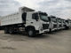 Φορτηγό απορρίψεων κατασκευής SINOTRUK HOWO A7 30-40 τόνοι ροδών RHD 10 στο λευκό