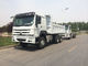 Sinotruk Howo7 μέσο άσπρο χρώμα φορτηγών απορρίψεων ανύψωσης βαρέων καθηκόντων 6x4 20m3 371hp