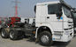 25 άσπρων Howo Sinotruk 6x4 τόνοι φορτηγών Wd615.47 τρακτέρ με την υψηλή αντίσταση σύγκρουσης