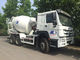 άσπρη καμπίνα χρώματος Hw76 Sinotruk Howo7 φορτηγών δεξαμενών συγκεκριμένων αναμικτών 6x4 8M3
