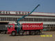 HOWO 12 τοποθετημένο υδραυλικό ύψος 14.5m γερανών φορτηγών απορρίψεων πολυασχόλων για τη βιομηχανία