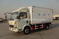 10T ελαφρύ φορτηγό 4x2 κιβωτίων ψυκτήρων καθήκοντος ανθεκτικό για τη μεταφορά κρέατος και γάλακτος