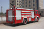 400HP πυροσβεστικό όχημα διάσωσης μηχανών με τη δεξαμενή νερού ικανότητας 8 τόνου και τα πυροβόλα νερού
