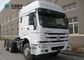 SINOTRUK HOWO 6X4 371HP πρωταρχικό - επικεφαλής φορτηγό τρακτέρ φορτηγών μετακινούμενων με 2 αποθήκες