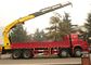 Τοποθετημένος φορτηγό γερανός 16 τόνου, Συμβούλιο Πολιτιστικής Συνεργασίας γερανών SQ16ZK4Q ISO φορτηγών βραχιόνων αρθρώσεων