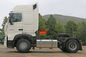 Άσπρο SINOTRUK HOWO 4X2 πρωταρχικό - τρακτέρ επικεφαλής 336HP ZZ4257S3248V φορτηγών μετακινούμενων