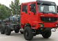 Φορτηγό συμπιεστών απορριμάτων ZZ2167M5227 6x6 όλη η ευρο- ΙΙ ΙΙΙ 380hp φορτίου Drive ροδών δύναμη φορτηγών SINOTRUCK