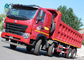 Ευρώ 2 φορτηγό απορρίψεων 8x4 βαρέων καθηκόντων 30cbm Howo A7 Sinotruk 50 τόνοι ωφέλιμων φορτίων