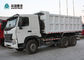 13R22.5 ασωλήνωτο φορτηγό απορρίψεων Sinotruk Howo 6x4 ελαστικών αυτοκινήτου A7 371hp 20CBM