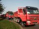 6x4 10 Tipper κατασκευής φορτηγών απορρίψεων ροδών βαρέων καθηκόντων 20M3 371hp 40-50T φορτηγό