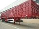 Steel Box Van Heavy-duty Semi ρυμουλκά ανώτατο ωφέλιμο φορτίο 12000*2500*3600mm 40 τόνου