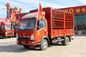 12 τόνος 6 ελαφρύ φορτηγό Sinotruk HOWO φορτηγών φορτίου πολυασχόλων με το κόκκινο χρώμα