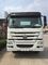 Άσπρη σειρά Sinotruk Howo πρωταρχική - φορτηγό διεθνές Zz4257s3241 400L μετακινούμενων