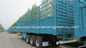 Ημι φορτηγό μεταφορέων ζωικού κεφαλαίου ρυμουλκών φρακτών με 3 άξονες