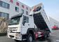 Βαρέων καθηκόντων φορτηγό απορρίψεων φορτηγών απορρίψεων ανελκυστήρων Sinotruk HOWO 6X4 371HP 18cbm Hyva